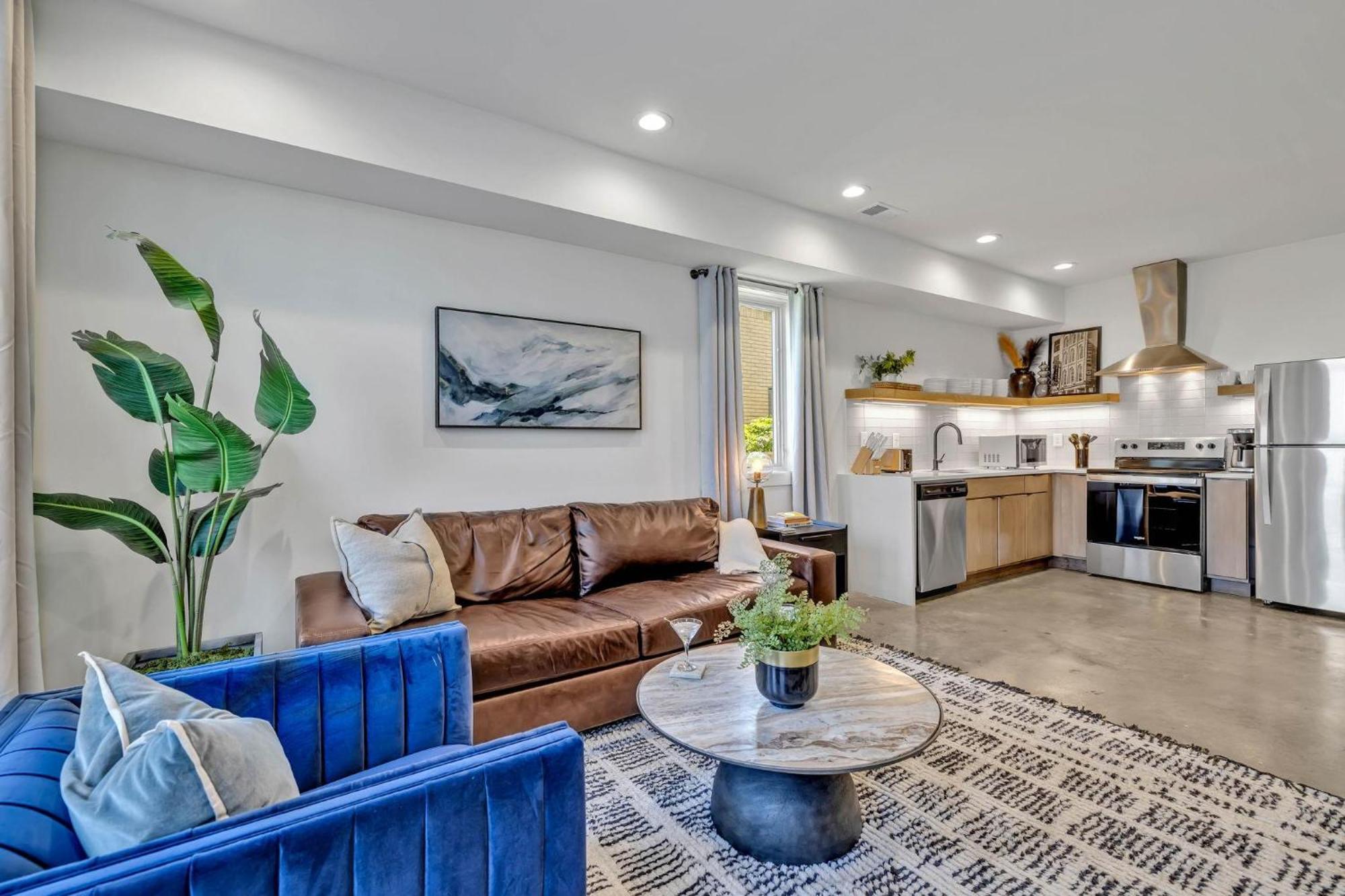 Вилла Euphony - Designer Furnishings - 5 Mins To Broadway Нэшвилл Экстерьер фото